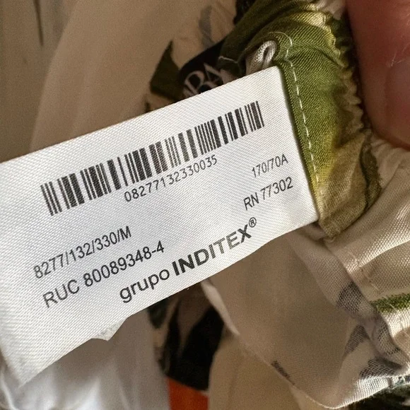 Zara Floral Print Pants - Picture 6 of 8